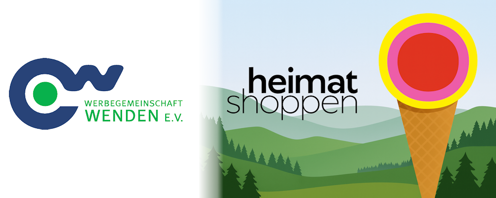 Logos Werbegemeinschaft Wenden und heimatshoppen